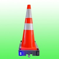 高速路管理封路路锥机器人 智能移动警示路锥系统