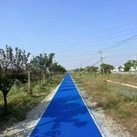 苏州厂区及小区沥青路面改色施工