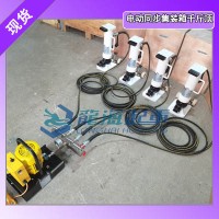 集装箱爪式千斤顶搭配电动泵节省人力同步顶升