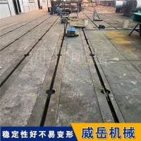 耐磨耐用 大型落地镗床专用地平铁 4000×2500