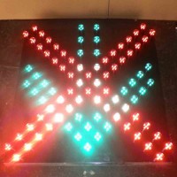 隧道红叉绿箭头信号灯 车道指示信号灯 led警示灯厂家