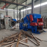 216鼓式削片机整根树干树木破碎机成品厚薄可调