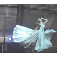 ‌深圳NDFOS全息膜 裸眼空气成像 立体投影膜高透