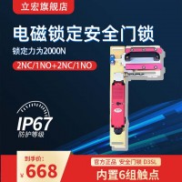 立宏安全-D3SL电磁锁定安全门锁开关