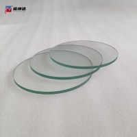 化工管道钢化硼硅玻璃视镜片圆形，钢化玻璃定做耐高温视镜