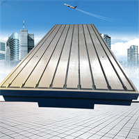 铸铁地梁 地槽铁 水泵性能测试用