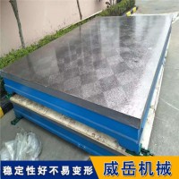 用料实在   威岳  生产铸铁平台   价格便宜  焊接平台