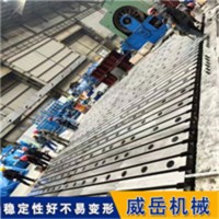 国标槽铸铁平台满筋结构尺寸全机床工作台直线度高