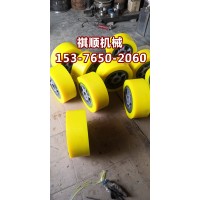 振动筛用缓冲轮 350外径实心轮子尺寸定做