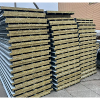 厂房车间专用彩钢岩棉复合板，防火保温更耐用
